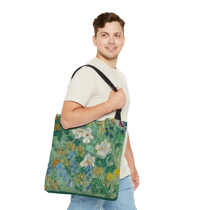 Flowers by August Babberger Tote Bag (AOP)