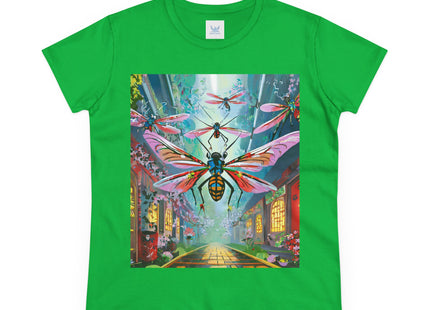 Neon Swarm Cotton Tee