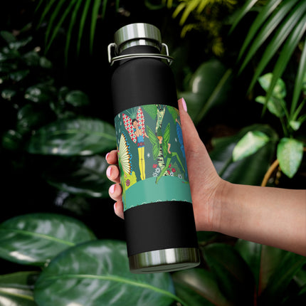 Enchanting Fairies of A Midsummer Night's Dream Copper Vacuum Insulated Bottle, 22oz