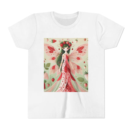 Strawberry Fairy Delight Youth Short Sleeve Tee