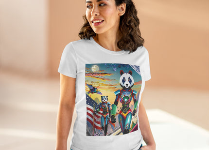 Cyber Punk Robots Cotton Tee