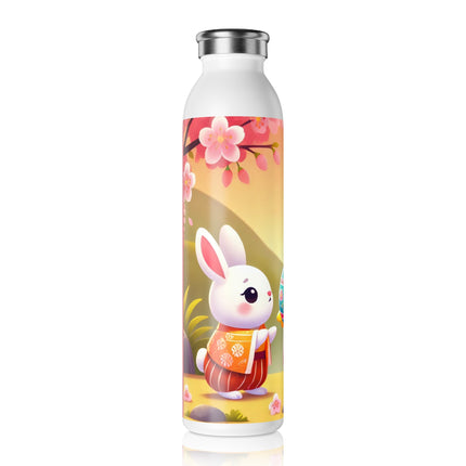 Whimsical Springtime Exchange Slim Water Bottle