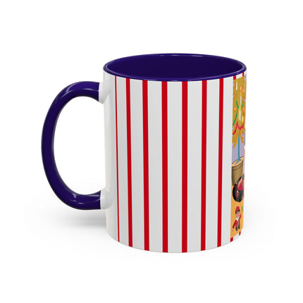 Art Deco Christmas Colorful Mugs (11oz, 15oz)