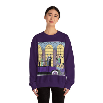 Au Revoir by George Barbier Heavy Blend™ Crewneck Sweatshirt