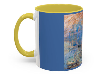 Sunrise by Claude Monet Colorful Mugs (11oz, 15oz)