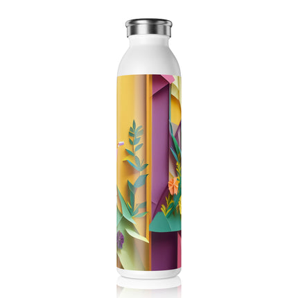 Origami Bicycle Slim Water Bottle