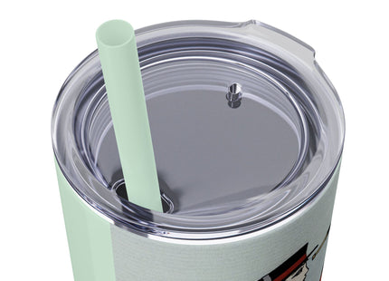 Costume de Yacht by George Barbier Skinny Tumbler with Straw, 20oz
