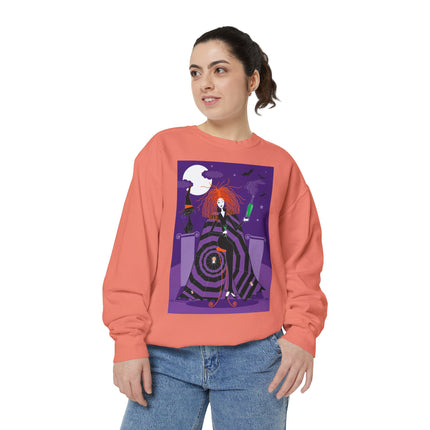 Mystic Elegance Unisex Garment-Dyed Sweatshirt