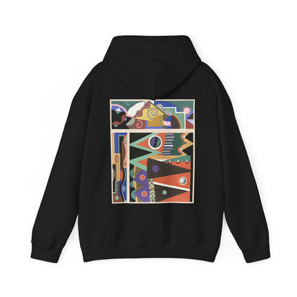 Collection decors et couleurs Pl.03 by Georges Valmier Heavy Blend™ Hooded Sweatshirt