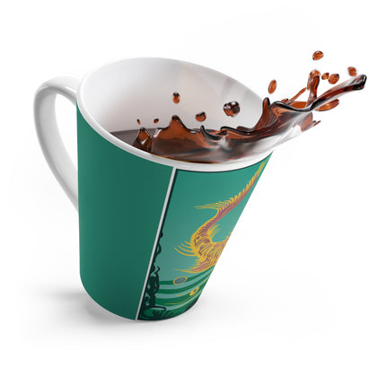 Golden Serenity Latte Mug