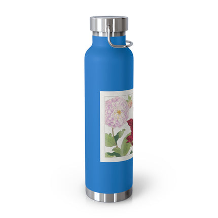 Dahlia by Tanigami Kônan Copper Vacuum Insulated Bottle, 22oz