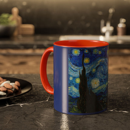 The Starry Night by Vincent Van Gogh Colorful Mugs (11oz, 15oz)