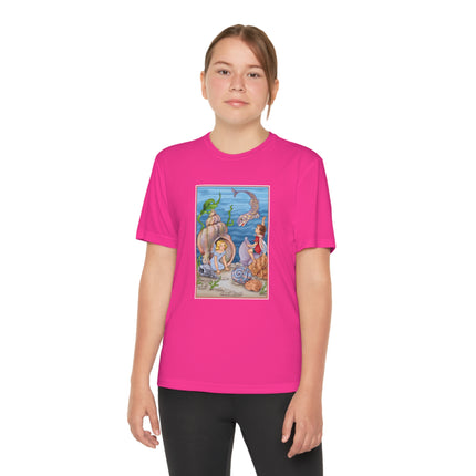 Fairy Whispers of the Sea Youth Competitor Tee – Ocean Magic & Underwater Wonder