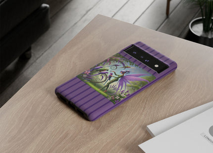 Lavender-Winged Fairy Phone Cases