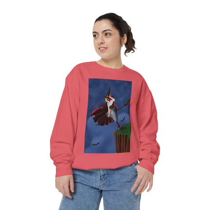 The Enchanted Witch Unisex Garment-Dyed Sweatshirt