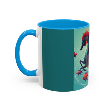 Mermaid & Sea Dragon Mug – Ocean Guardian & Mythic Beauty