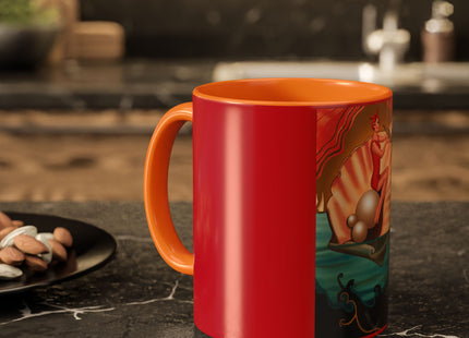 Pearls of the Sea Colorful Mugs (11oz, 15oz)