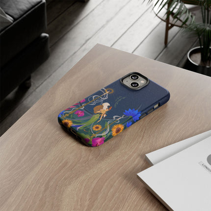 🌙🕯️ The Lady Of The Midnight Garden Phone Case – Art Deco Nocturne