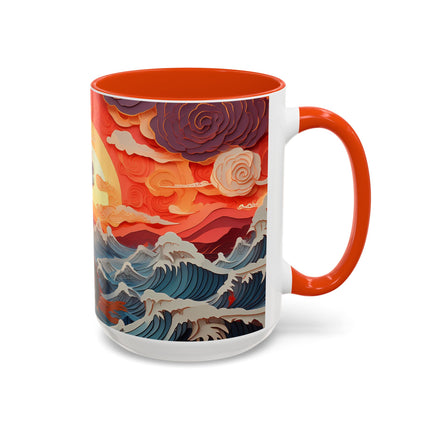 Emergence of the Dragon Colorful Mugs (11oz, 15oz)