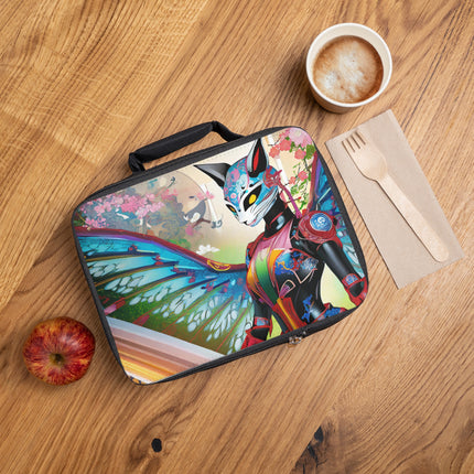 Cyberpunk Chic Lunch Bag