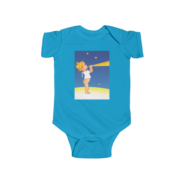 Moon Serenade Baby Bodysuit – Starry Night Whimsy & Dreamlike Charm