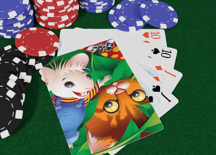 Whimsical Adventure Playing Cards