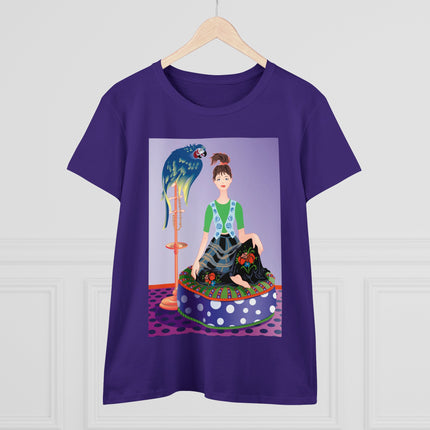 Colors of Serenity Women's Midweight Cotton Tee