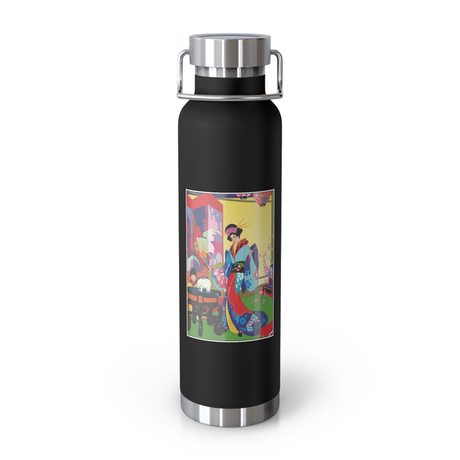 A Timeless Journey by Umberto Brunelleschi Copper Vacuum Insulated Bottle, 22oz