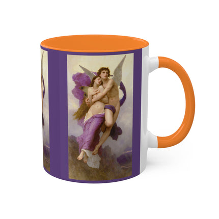 The Abduction of Psyche by William Bouguereau Colorful Mugs, 11oz