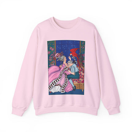 The Jealous Parrot by George Barbier Heavy Blend™ Crewneck Sweatshirt