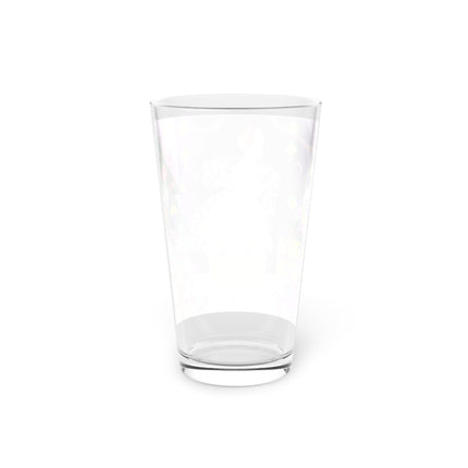 🎁✨ The Lavender Christmas Masquerade Pint Glass – Art Deco Holiday Fantasy