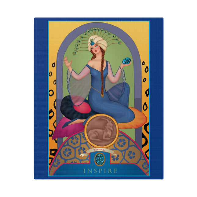 December & Tanzanite – Sofia Chiostri’s Winter Gem Canvas