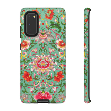 Colorful Floral Pattern by Owen Jones Phone Cases
