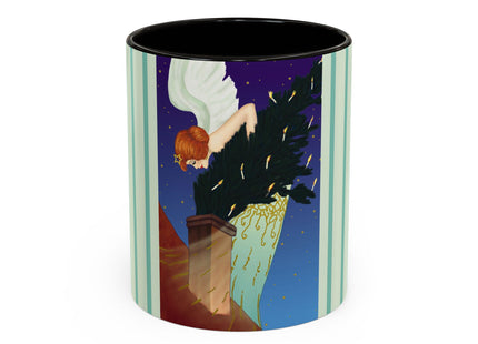 The Christmas Angel Colorful Mugs (11oz, 15oz)