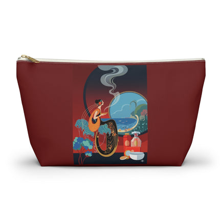 Golden Day Serenade Cosmetic Bag – Elegant Harmony & Sunlit Grace