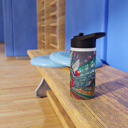 Samurai Robot Angels Stainless Steel Water Bottle