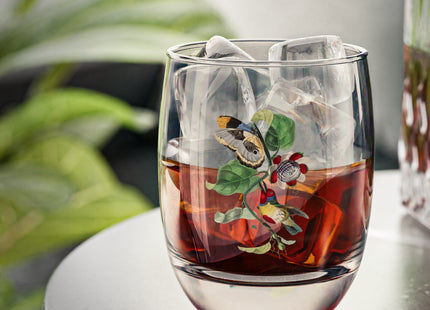 Versicolored Barbet by Paul Gervais Whiskey Glass