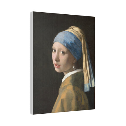 Girl with a Pearl Earring by Johannes Vermeer Matte Canvas, Stretched, 0.75"