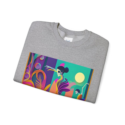 Dance of the Skeleton Ballerinas Unisex Heavy Blend™ Crewneck Sweatshirt