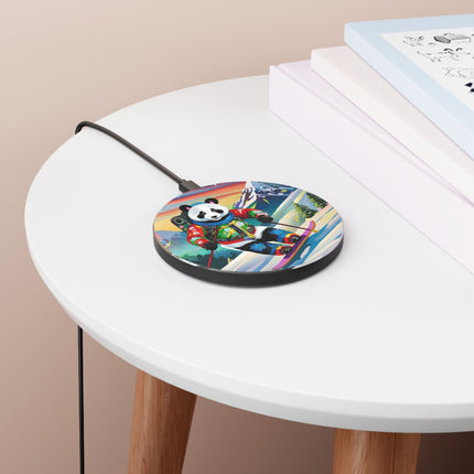 Cyberpunk Panda Wireless Charger