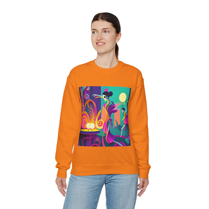 Dance of the Skeleton Ballerinas Unisex Heavy Blend™ Crewneck Sweatshirt