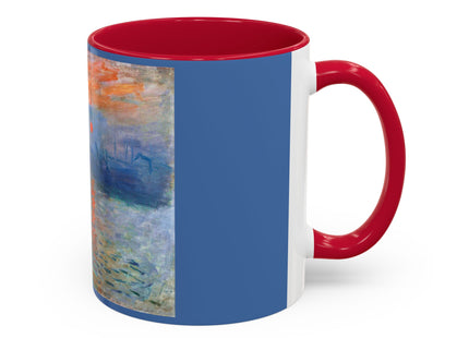 Sunrise by Claude Monet Colorful Mugs (11oz, 15oz)