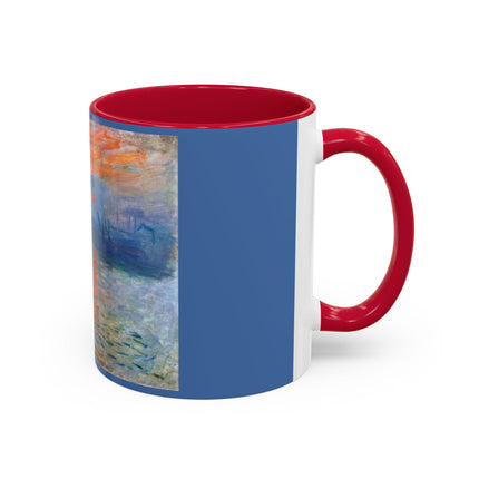 Sunrise by Claude Monet Colorful Mugs (11oz, 15oz)