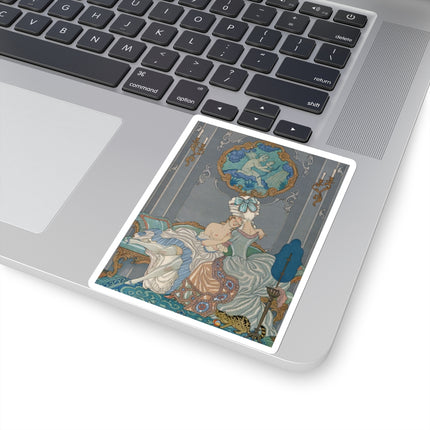 Liaisons Dangereuses by George Barbier Kiss-Cut Stickers (4 Sizes)