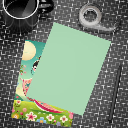 Geisha Fairy and the Hummingbird Blossom Postcard Bundles (envelopes included) - Bundles of 10, 30, 50 Pieces