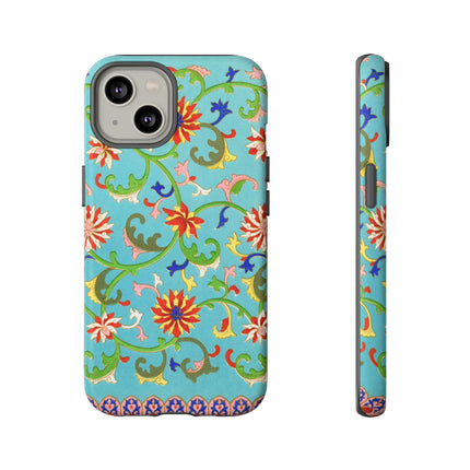 Colorful Floral Pattern by Owen Jones Phone Cases
