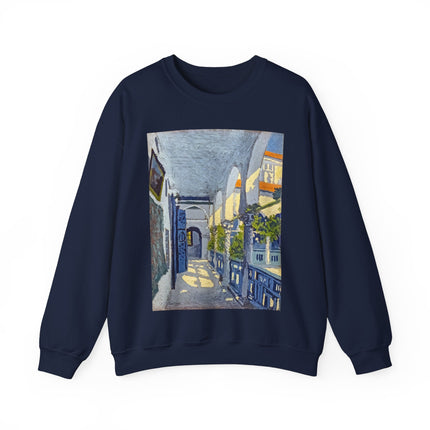 Gallery of a Moroccan Riad by George Gaudion Heavy Blend™ Crewneck Sweatshirt