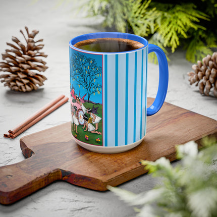 Enchanted Easter Gathering Colorful Mugs (11oz, 15oz)