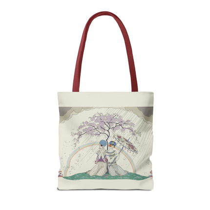 L’Arc-en-Ciel by George Barbier Tote Bag
