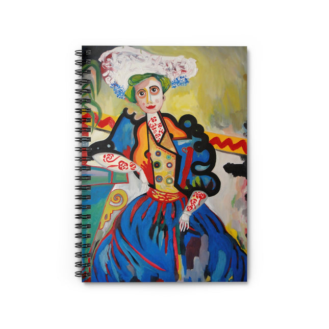 A Mulher by Amadeo de Souza-Carosa Spiral Notebook - Ruled Line